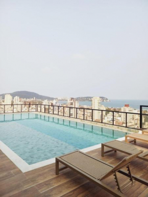 Refúgio Exclusivo a poucas quadras da Praia! Piscina com vista para o mar!
